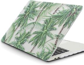 img 4 attached to 🌸 KKP MacBook Air 13 inch Case 2020 A2179 with Keyboard Cover & Screen Protector - 3D Flowers Hard Shell for MacBook Air 13 inch with Retina Display & Touch ID