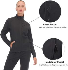 img 2 attached to ARCHAEUS Womens Full Zip Training Athletic