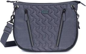 img 4 attached to Concord Women's Handbags & Wallets: Lug Swivel Cross Brushed Crossbody Bags