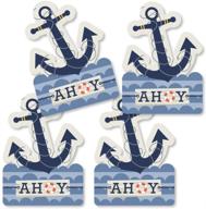 ahoy nautical decorations birthday essentials logo