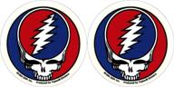 grateful dead steal your face sticker/decal - set of 2.5 inches logo