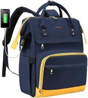 🎒 women's laptop backpack for business travel - anti-theft computer purse bag logo