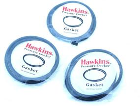 img 1 attached to 🔒 Hawkins A10-09 3-Piece Gasket Sealing Ring for 2-4 Liter Pressure Cooker: Improved SEO