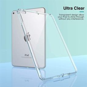 img 2 attached to 📱 ORIbox Clear Case for iPad 8th/7th/Air 3rd/Pro 2nd, Clear TPU Back Cover, 10.2/10.5 inch