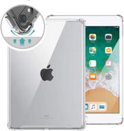 📱 oribox clear case for ipad 8th/7th/air 3rd/pro 2nd, clear tpu back cover, 10.2/10.5 inch logo