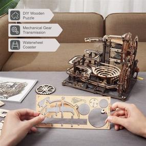 img 1 attached to Revolutionize Construction Fun with ROKR Marble Mechanical Building Friends