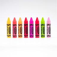 💋 crayola lip smacker balm party pack – 8 assorted flavors for fun lip care! logo