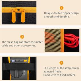 img 3 attached to Digital Multimeter Travel Protective Storage