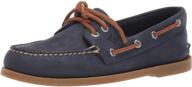 👞 туфли и мокасины sperry top-sider authentic original из натуральной кожи для мужчин логотип