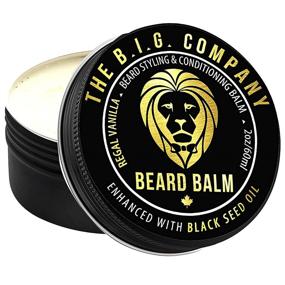 img 4 attached to The B.I.G. Company - Luxury Beard Balm for Men: Masterfully Balanced Beard Conditioner with Beeswax & Oil for Non Greasy, Shine Enhancing Formula- Infused with Black Seed Oil for Beard Growth Support