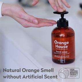 img 1 attached to 🌼 Orange House Natural Liquid Hand Soap: Cruelty-free & Moisturizing, 12 Fl Oz