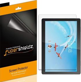 img 2 attached to 3-Pack of Supershieldz Clear PET Screen Protectors for Lenovo Smart Tab M10 10.1-inch (Model: TB-X605F Only) - High Definition Clarity
