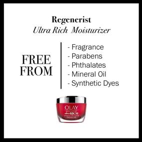 img 1 attached to 💧 Olay Regenerist Ultra Rich Face Moisturizer with Vitamin B3+, Amino Peptide & Shea Butter | 1.7 Oz + Whip Face Moisturizer Travel/Trial Size Gift Set