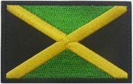 jamaica embroidered military tactical patches logo