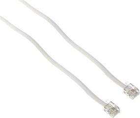 img 1 attached to 📞 Trisonic 50ft White Telephone Extension Cord: Long-lasting Phone Cable for Enhanced Connectivity