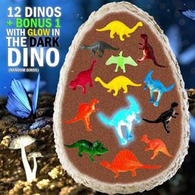 img 2 attached to 🦕 Dinonano Jumbo Dinosaur Toys: Epic Fun for Kids!