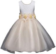 horcute pageant floral special occasion girls' dresses: elegant & stylish choices for memorable events logo