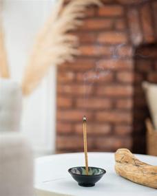 img 3 attached to 🌿 Luna Sundara Premium Palo Santo Hand Rolled Incense Sticks for Meditation, Relaxation, and Spiritual Cleansing – Made from 100% Wild Peruvian Palo Santo