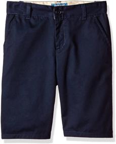 img 2 attached to 👕 Stylish and Durable Boys' Clothing: CHEROKEE Uniform Twill Short Chambray Shorts