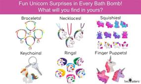img 3 attached to Indulge in Magical Bliss with Two Sisters Spa Bubble Bombs Unicorn Surprise!