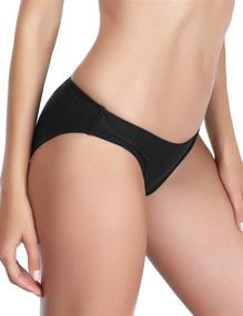 img 2 attached to AXESEA Bottoms Swimsuit Black XL Coverage Women's Clothing