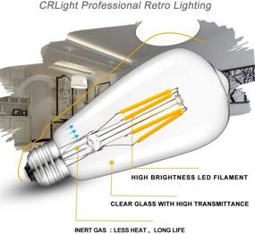img 3 attached to 🔆 CRLight Dimmable Daylight LED Filament Bulb