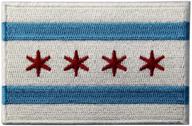 chicago city embroidered illinois patch logo