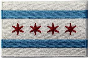 img 4 attached to Chicago City Embroidered Illinois Patch