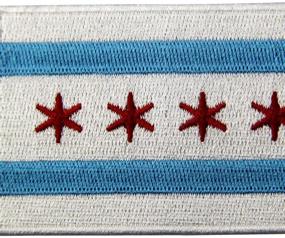 img 3 attached to Chicago City Embroidered Illinois Patch
