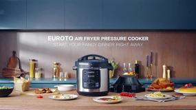 img 3 attached to EUROTO [2021] Air Fryer Pressure Cooker - 6.5QT 28-in-1 Multi-function - Easy-Switch Lids - One-Touch Preset - Removable Air Fryer & Pressure Cooker Lids - Durable Stainless Steel Pot