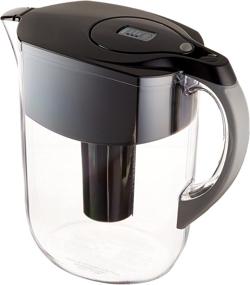 img 1 attached to 💧 Brita Grand 10-Cup Water Filter Pitcher with 1 Standard Filter, BPA-Free - Large, Black