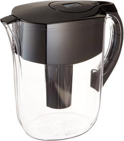 img 2 attached to 💧 Brita Grand 10-Cup Water Filter Pitcher with 1 Standard Filter, BPA-Free - Large, Black