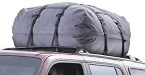 img 4 attached to Автоэкспресс – Крышевой грузовой отсек 223102: Серый, водонепроницаемый, увеличьте объем хранения в вашем автомобиле