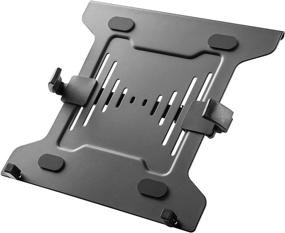 img 4 attached to 💻 Mount Plus Laptop Mount Tray for Monitor Arms and Stands (Tray Only) - Secure Notebook Arm Mount Tray for 75 x 75 and 100 x 100 mm VESA Mount Holes