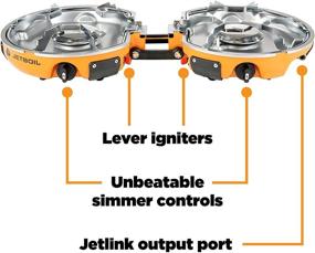 img 1 attached to Jetboil Genesis Basecamp: Ультимативная кухонная система для походов и кемпинга с включенной посудой.