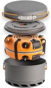 img 3 attached to Jetboil Genesis Basecamp: Ультимативная кухонная система для походов и кемпинга с включенной посудой.