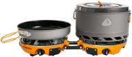 jetboil genesis basecamp: ультимативная кухонная система для походов и кемпинга с включенной посудой. логотип