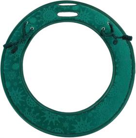 img 4 attached to 🎄 Door Protecting Holiday Wreath Pad: Prevent Damage & Scratches - Fits 30-33 Inch Wreaths - Decorative Protection from Seasonal Greenery