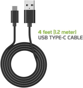 img 1 attached to Компактное зарядное устройство для автомобиля Cellet Fast Charging 15Watt с двумя USB-портами и кабелем Type-C длиной 4 фута - совместимо с Motorola Z3 Play, Moto G6, X4, Z2 Force, Z2 Play, Z Droid, Z Force Droid, Z Play Droid, Z3 - мощность 3А.