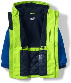 img 3 attached to Детские куртки и пальто для мальчиков: Lands End Squall Classic Radiant Clothing