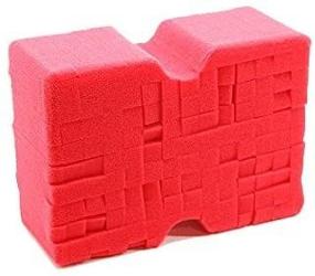 img 2 attached to 🚗 Red Big Car Wash Sponge: 1 Pack of OPT 22516 for Effortless Cleaning!