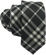 classic skinny fashion necktie wedding men's accessories for ties, cummerbunds & pocket squares logo