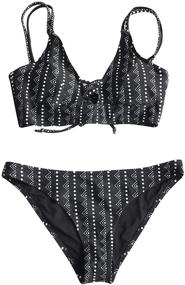 img 3 attached to 👙 CUPSHE Women's Medium Bikini Swimwear: Perfect Swimsuits & Cover Ups for Women's Clothing