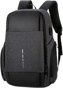 img 1 attached to 🔌 Efficient Charging Business Backpack: Ultralight & Resistant