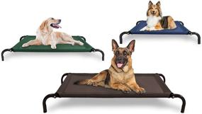 img 2 attached to 🐾 FurHaven Elevated Pet Cot Bed