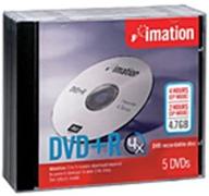 imation 4 7gb 2 4x dvd r 25 pack logo