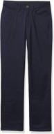 front khaki nautica school uniform pants for boys - boys' clothing logo