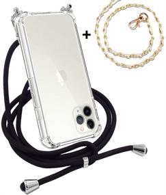 img 4 attached to Crossbody IPhone Holder Lanyard Strap Clear