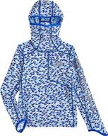 coolibar kids andros fishing hoodie: the ultimate swimwear for boys logo