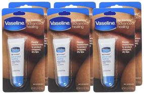 img 3 attached to 💋 VASELINE Lip Therapy Advanced Healing Formula Pack of 6 - 0.35 Oz per Lip Balm: Ultimate Protection and Nourishment for Smooth Lips